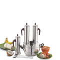 JVL Stainless Steel Puttu Maker (Stainless Steel, 3 Puttu, 2 Idly, 1 Mini Idly & Dhokla Plates), 5 liter, Silver